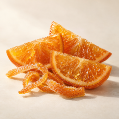 Representative candied orange imagery for fragrance-note discovery