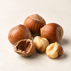 AI-generated representative illustration of hazelnut for fragrance-note discovery