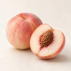 AI-generated representative illustration of peach for fragrance-note discovery