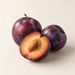 AI-generated representative illustration of plum for fragrance-note discovery