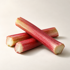 AI-generated representative illustration of rhubarb for fragrance-note discovery