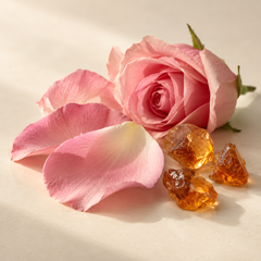 Representative rose resins imagery for fragrance-note discovery