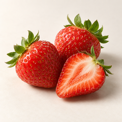 AI-generated representative illustration of strawberry for fragrance-note discovery