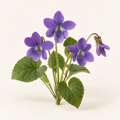 Representative violet imagery for fragrance-note discovery