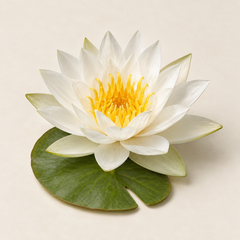 Representative water lily imagery for fragrance-note discovery