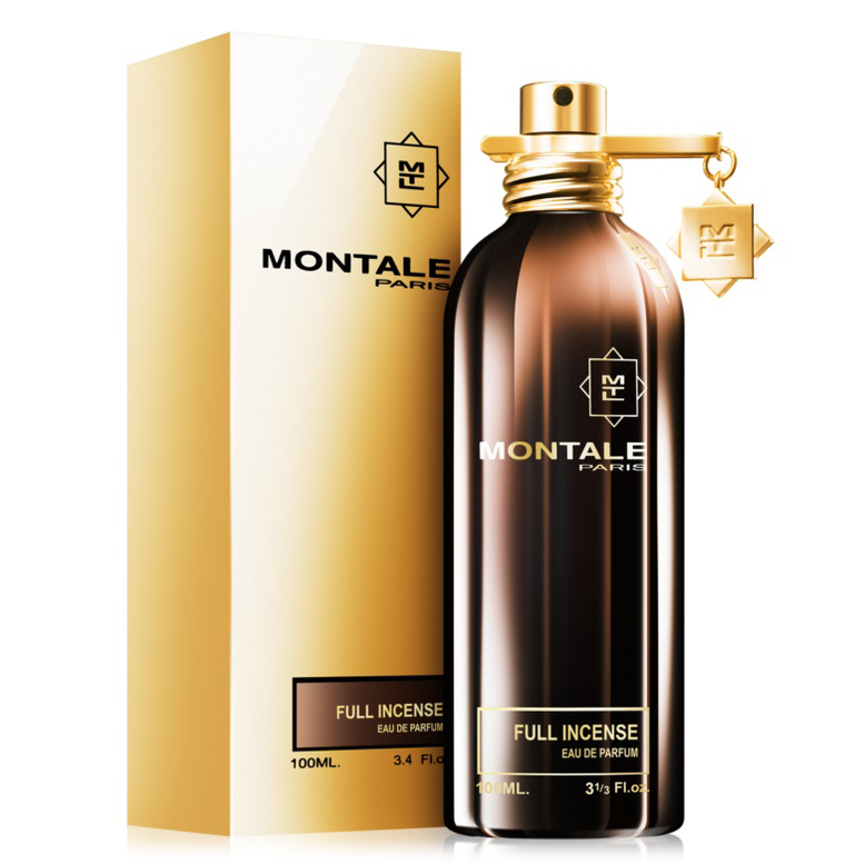 Montale Full Incense Eau de Parfum 100ml bottle design; tester packaging may vary