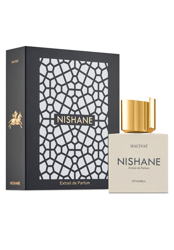 Nishane Hacivat Extrait de Parfum bottle and box