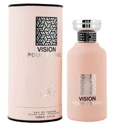 Nusuk Vision Pour Femme perfume bottle and box