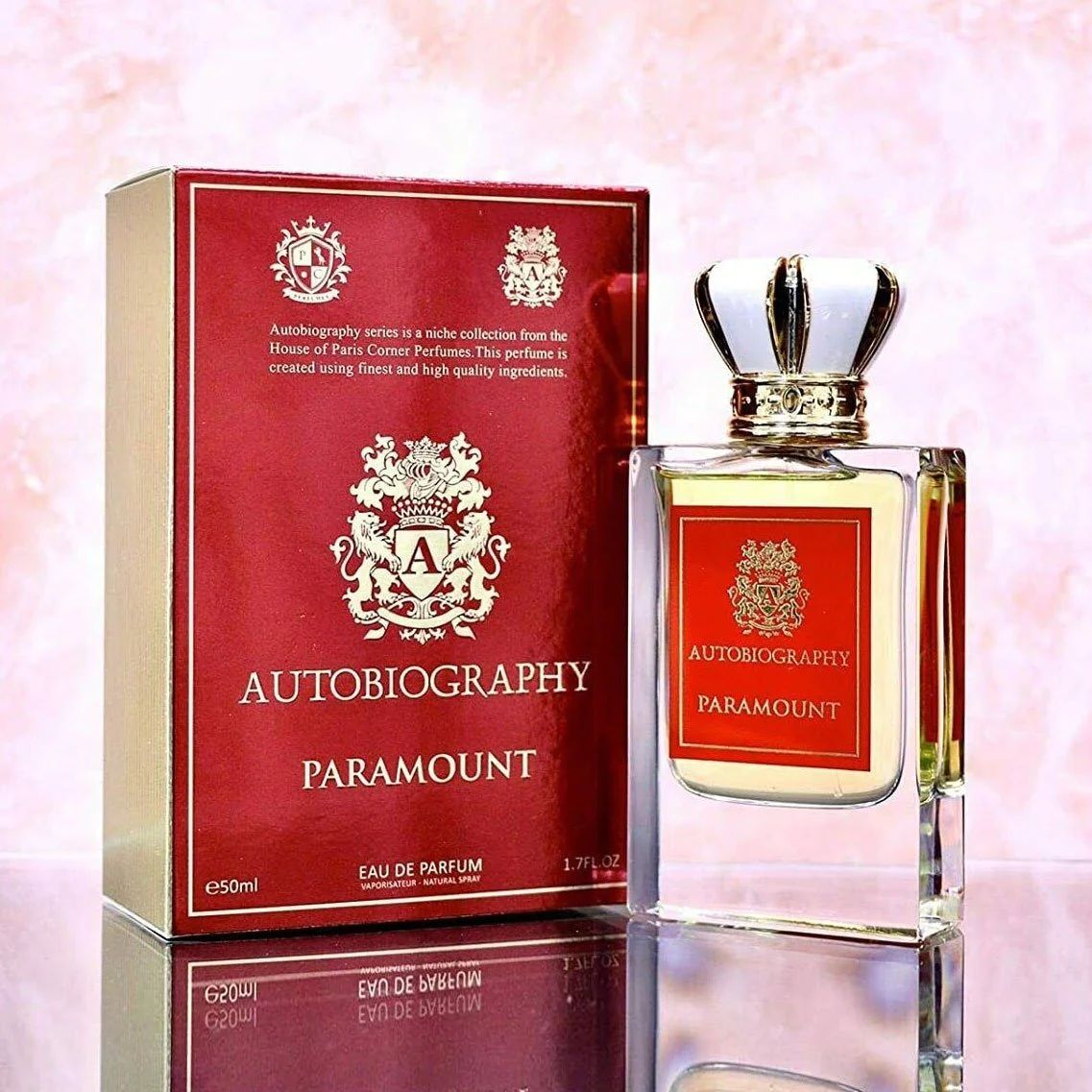 Paris Corner Autobiography Paramount perfume bottle and box