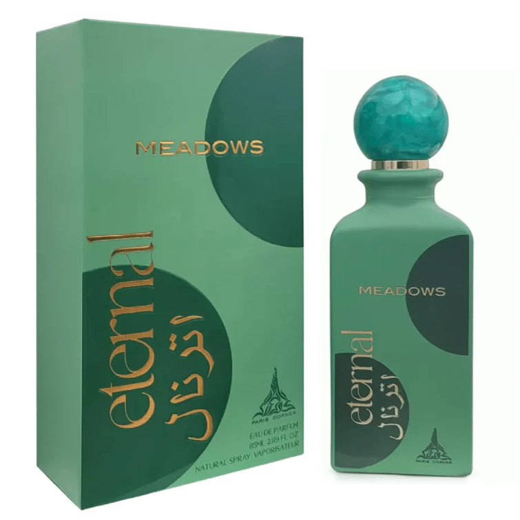 Paris Corner Eternal Meadows perfume bottle and box