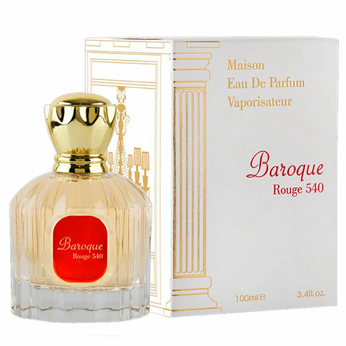 Maison Alhambra Baroque Rouge 540 Eau de Parfum bottle and box