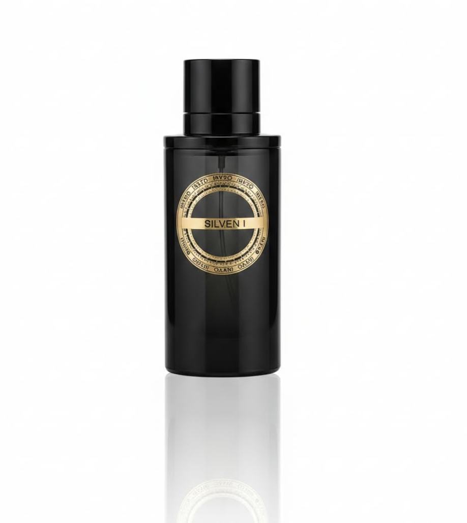 Qaani Silven Eau de Parfum bottle