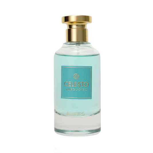 Riiffs Celesto Turquoise Extrait de Parfum bottle and packaging