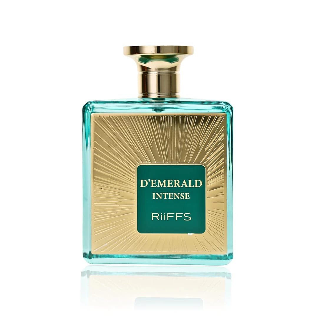 Riiffs D'Emerald Intense Her Eau de Parfum bottle and packaging