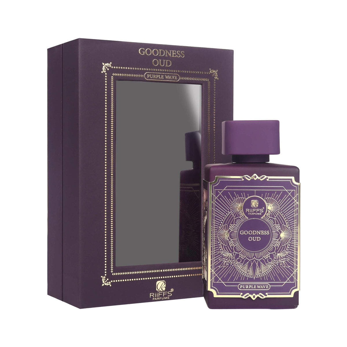 Riiffs Goodness Oud Purple Wave Extrait de Parfum bottle and packaging