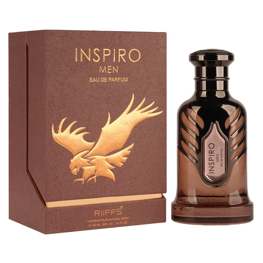 Riiffs Inspiro Men Extrait de Parfum bottle and packaging