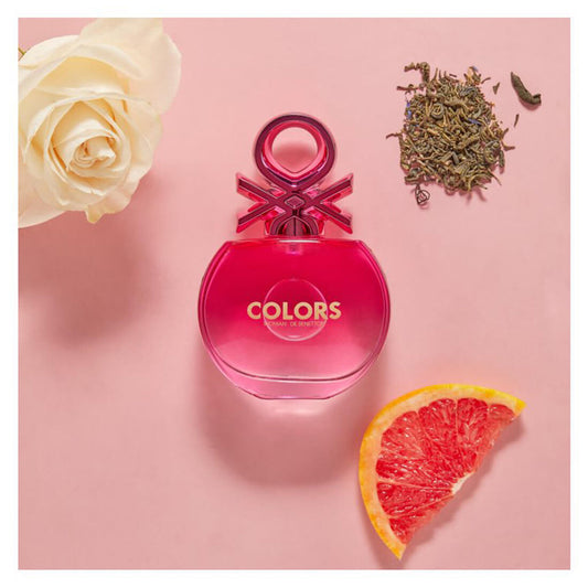 Tester UCB Colors De Benetton Pink 80ml edt