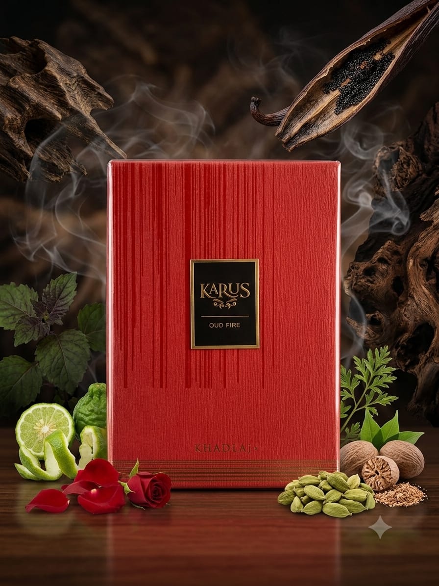 Khadlaj Karus Oud Fire Eau De Parfum 100ml