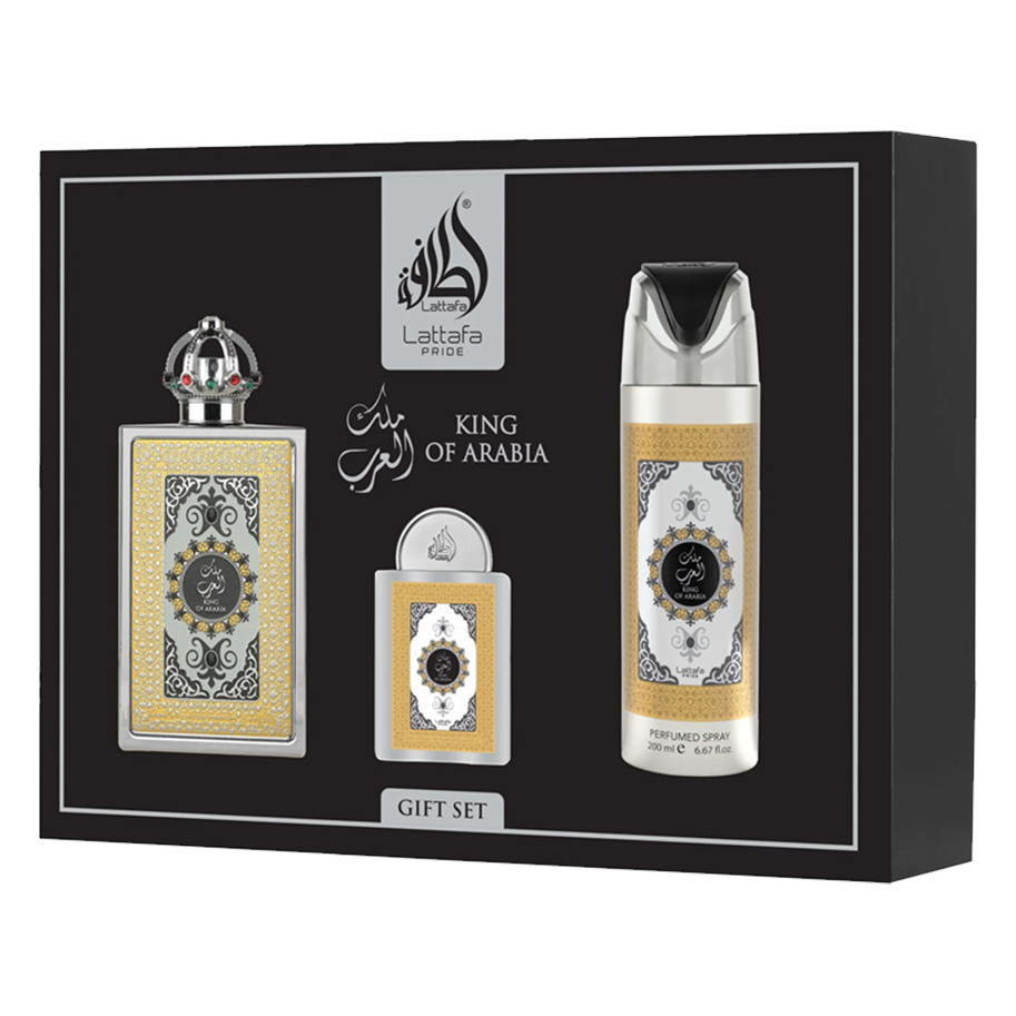 Lattafa Pride Giftset King Of Arabia -3pc