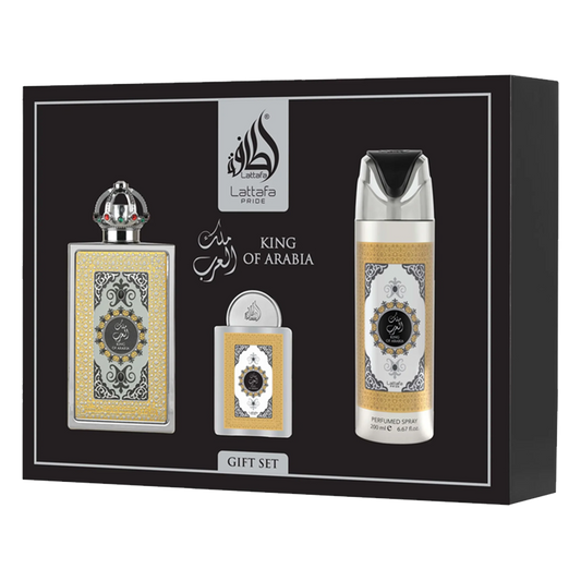 Lattafa Pride Giftset King Of Arabia -3pc
