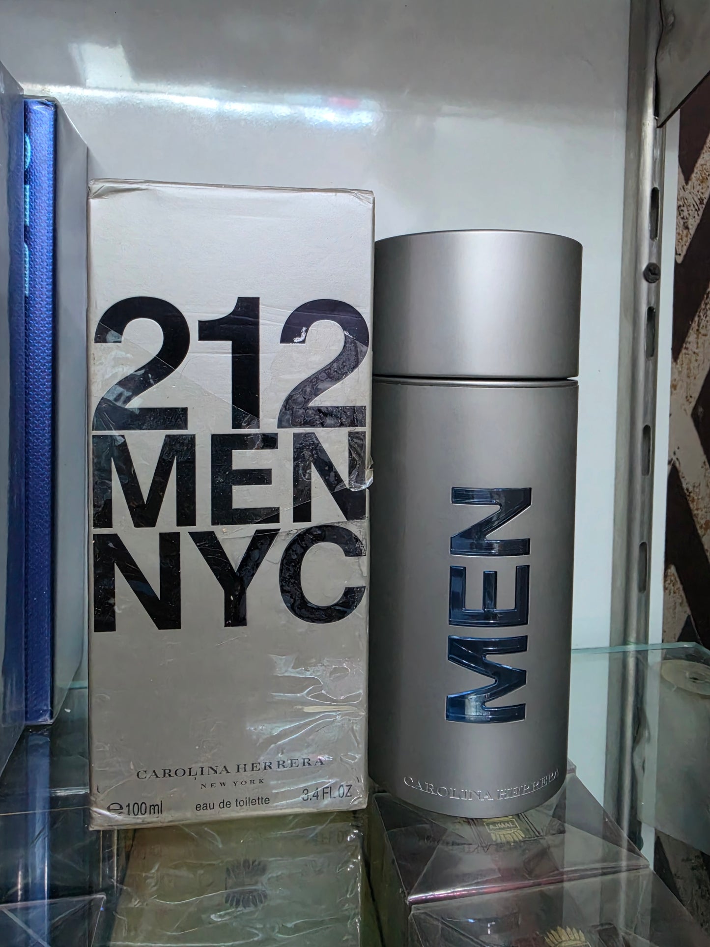Tester Carolina Herrera 212 Men Nyc 100ml Edt