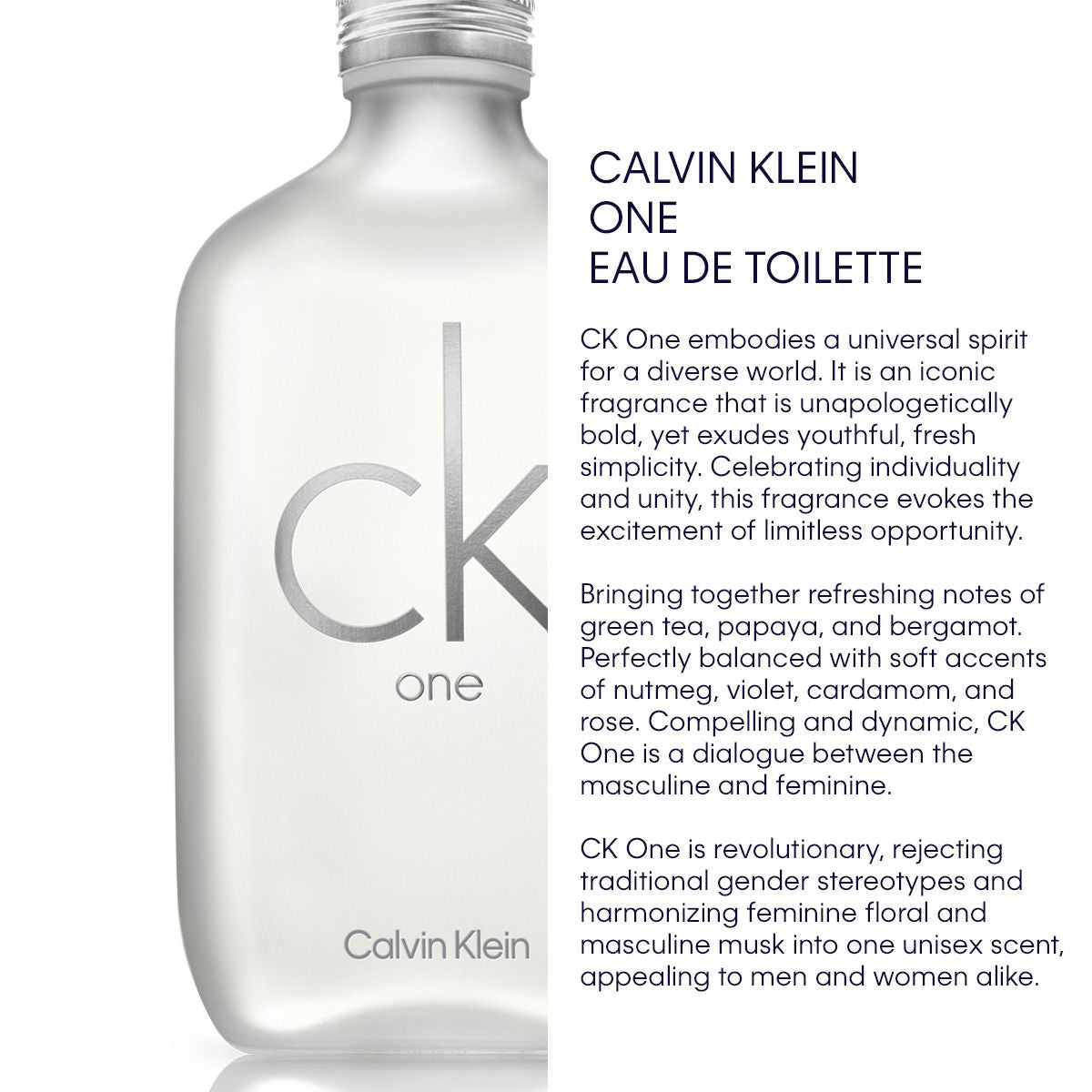 Tester Calvin Klein CK One EDT