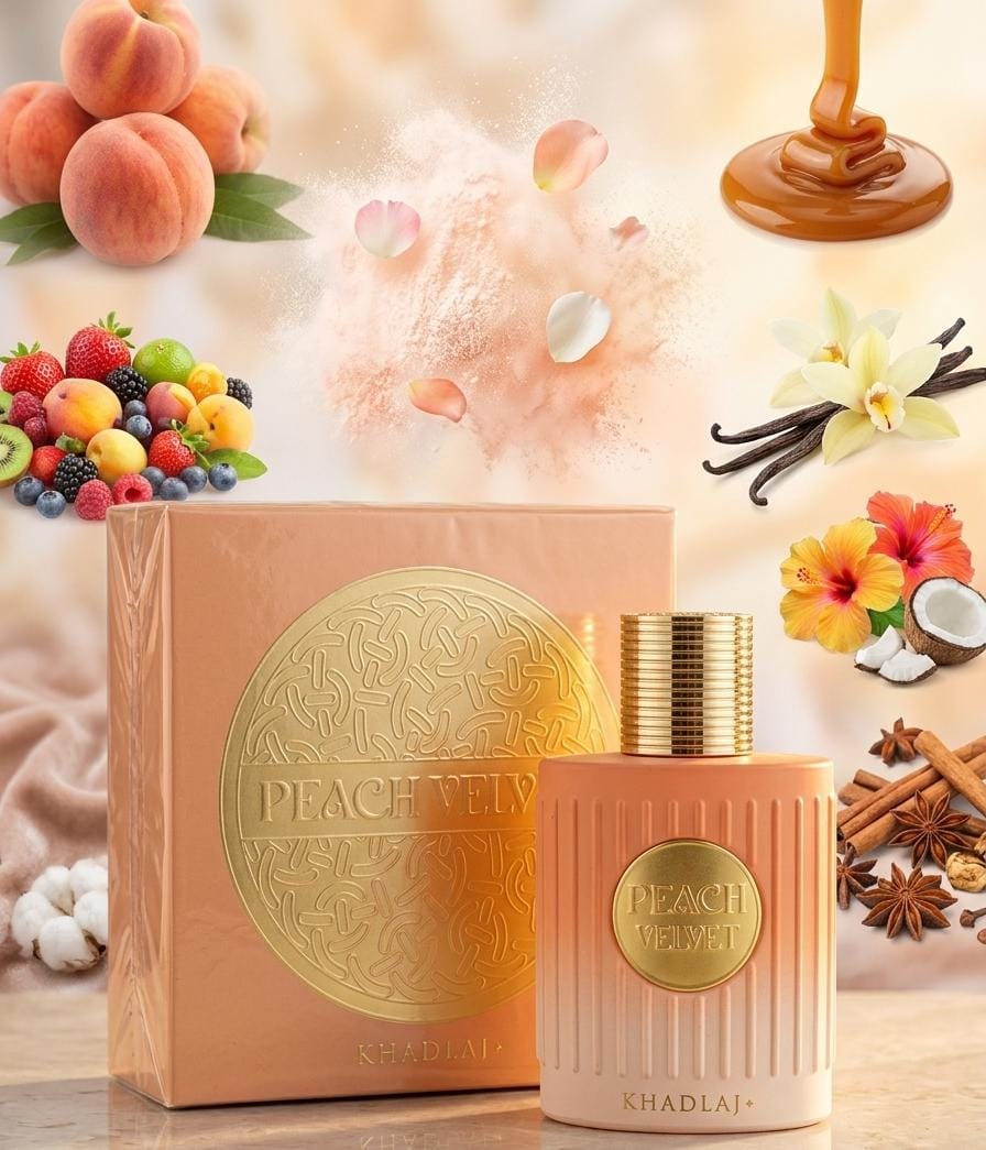 Khadlaj Peach Velvet Eau De Parfum 100ml