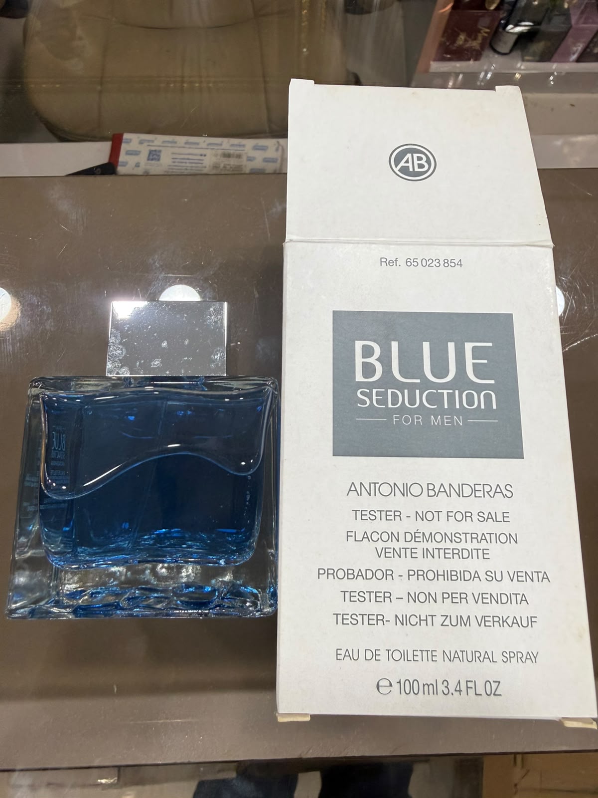 Tester Antonio Banderas Blue Seduction 100ml Edt