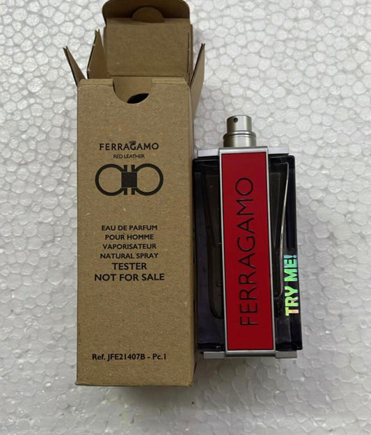 Tester Salvatore Ferragamo Red Leather 100ml edp