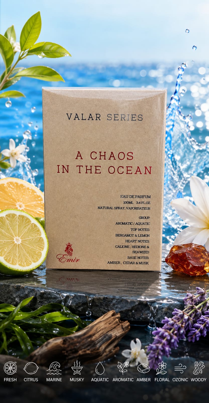 Emir A Chaos In The Ocean Eau De Parfum 100ml