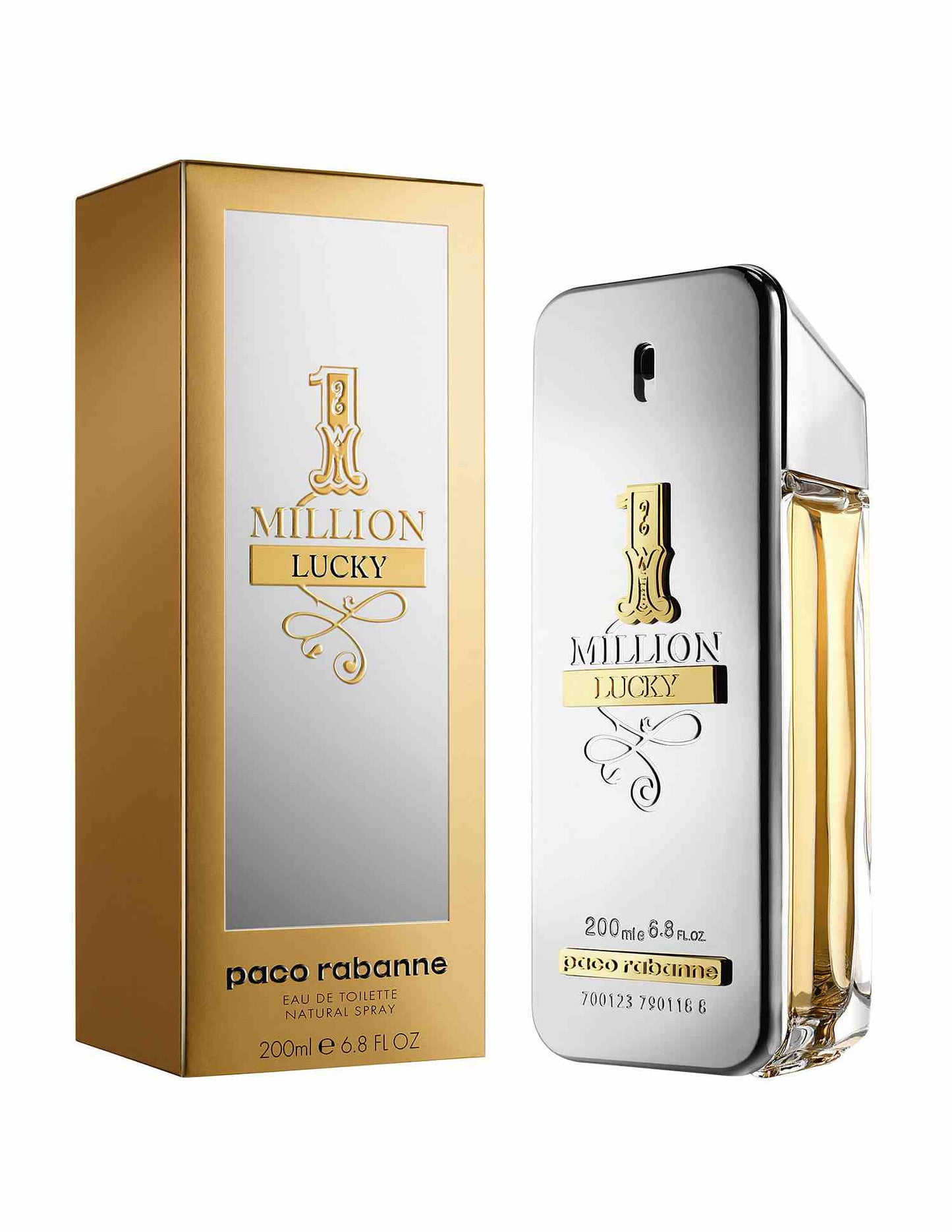 Paco Rabanne 1 Million Lucky 200ml Edt ( 2021 batch )