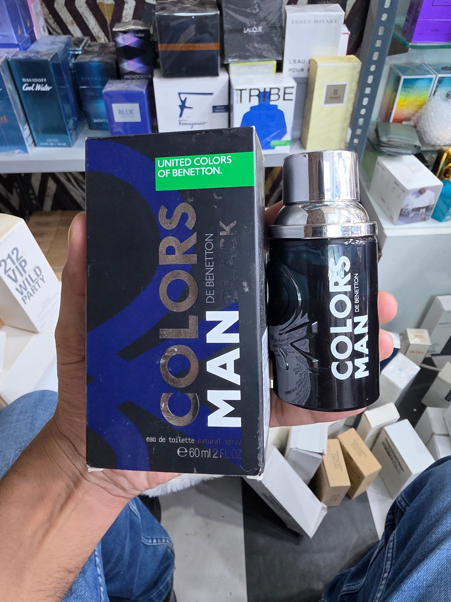 Tester UCB Colors De Benetton Black 60ml edt