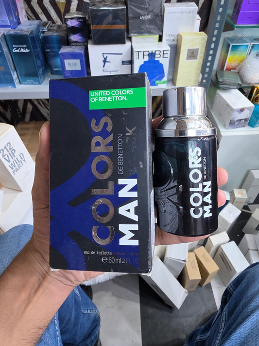 Tester UCB Colors De Benetton Black 60ml edt