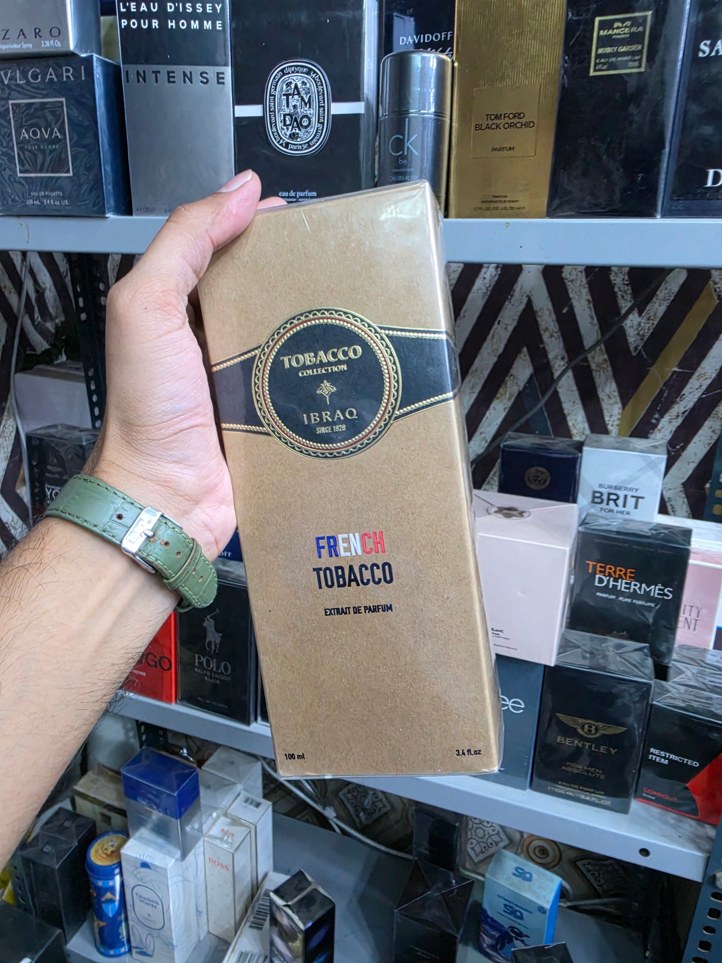 IBRAQ FRENCH TOBACCO 100ML EXTRAIT DE PARFUM