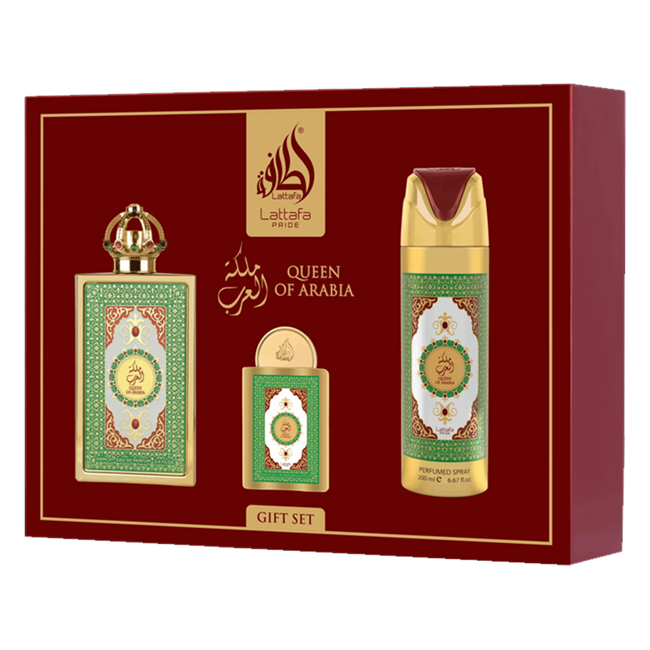 Lattafa Pride Giftset Queen Of Arabia -3pc