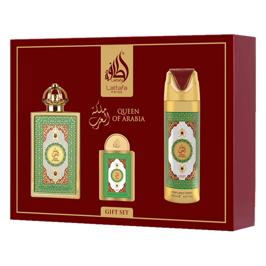 Lattafa Pride Giftset Queen Of Arabia -3pc