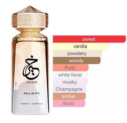 Paris Corner Khair Felicity Eau De Parfum 100ml For Men & Women