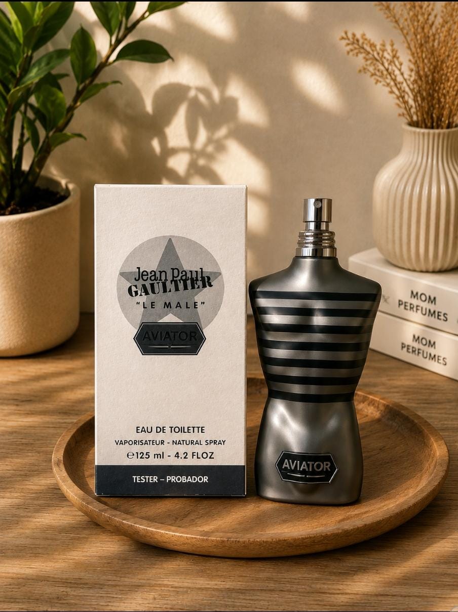 TESTER JPG Le Male Aviator 125ml Eau De Tolilette
