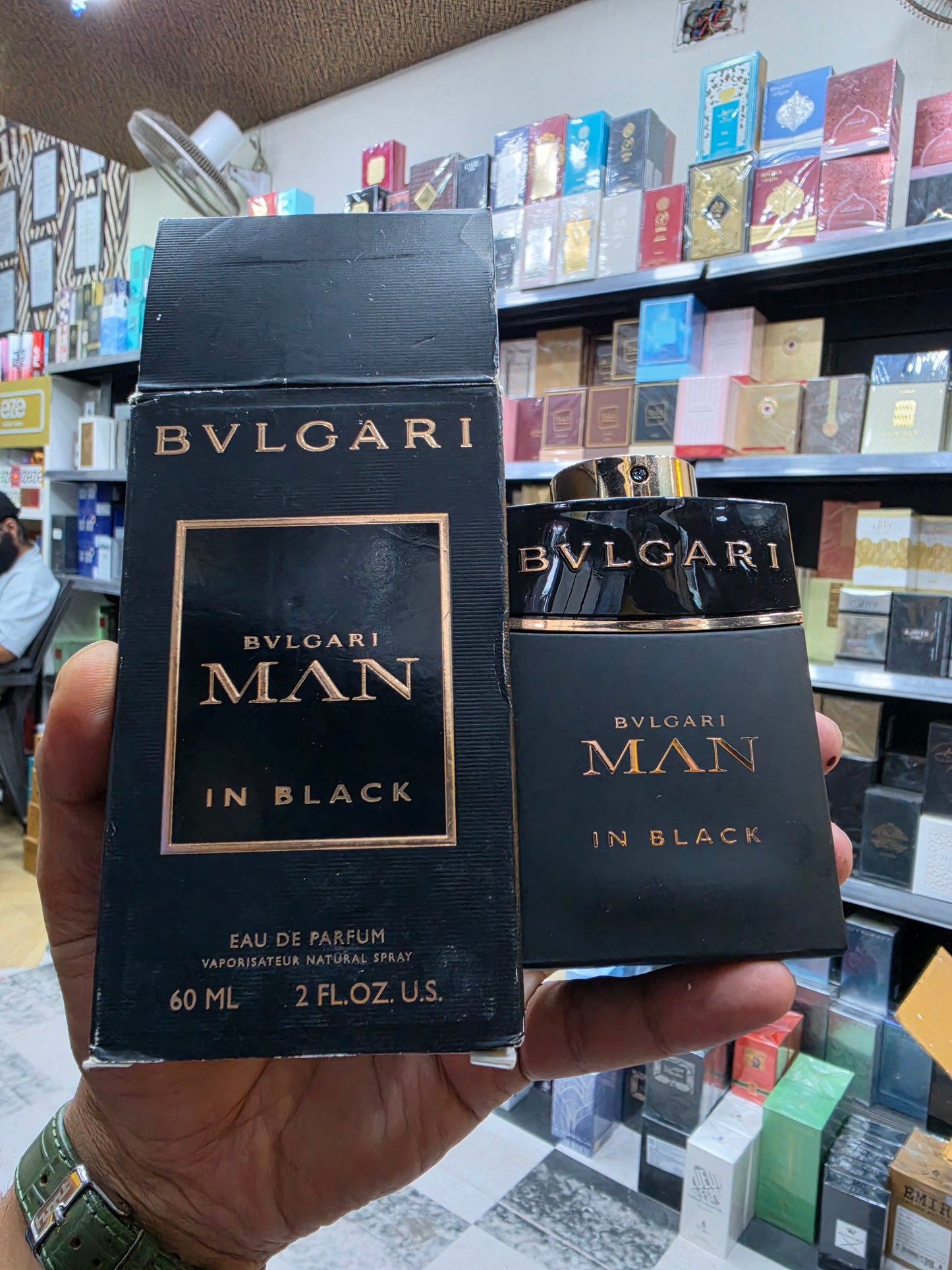 Bvlgari Man In Black 60ml Edp ( without Cellophane )