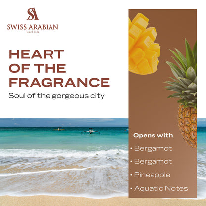 Swiss Arabian Soul Of Bali 100ML EXTRAIT DE PARFUM