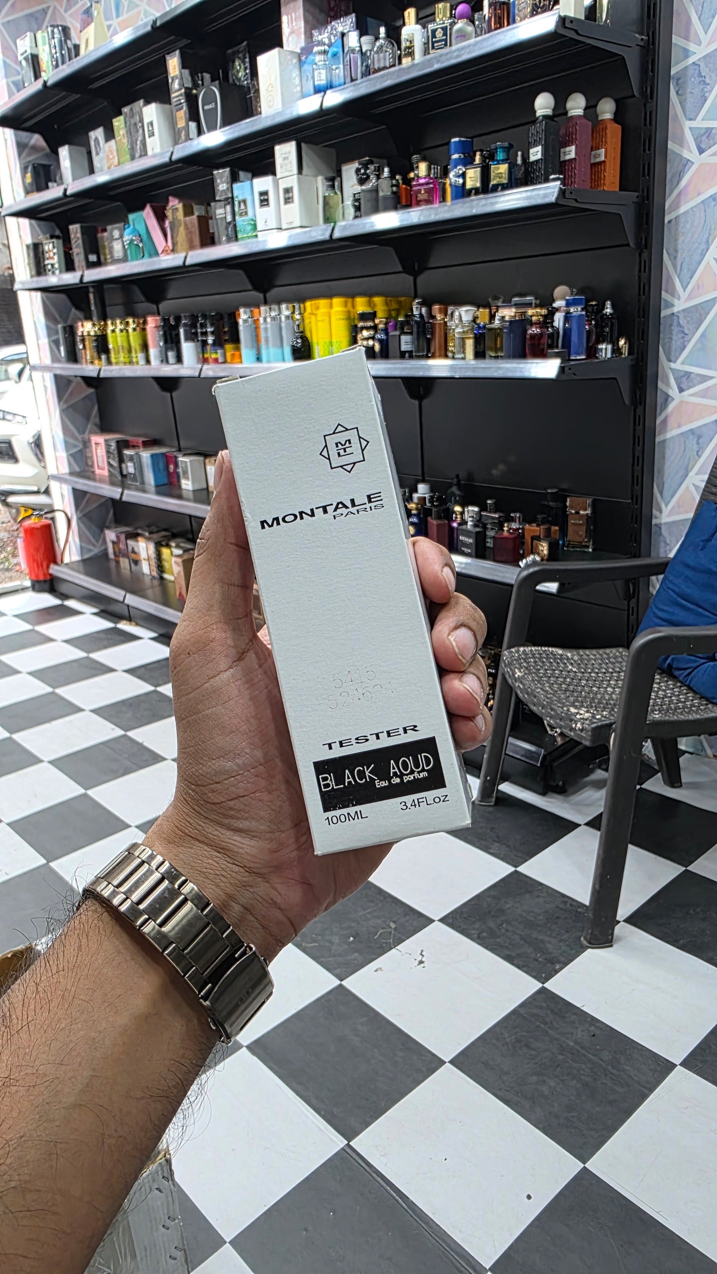 Tester Montale Black Aoud Edp 100ML
