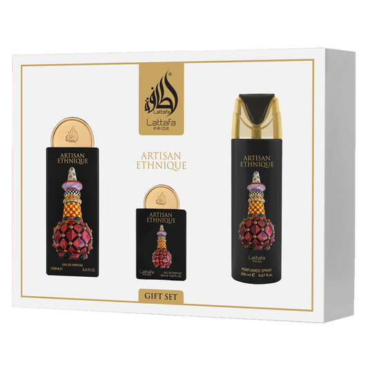 Lattafa Pride Collection Giftset Artisan Ethnique -3pc