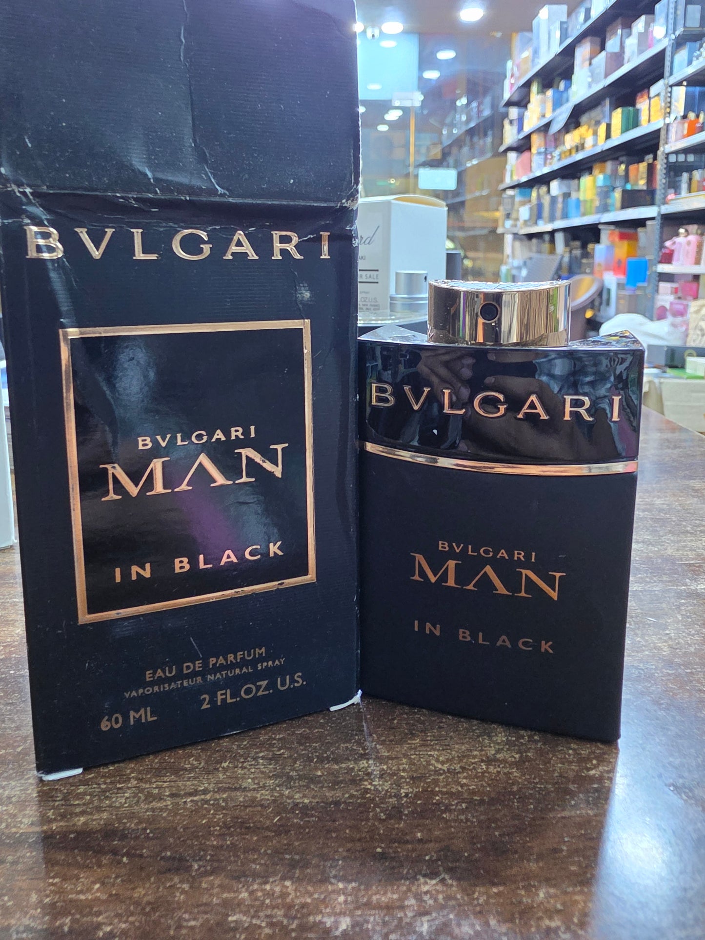Tester Bvlgari Man In Black 60ml Edp