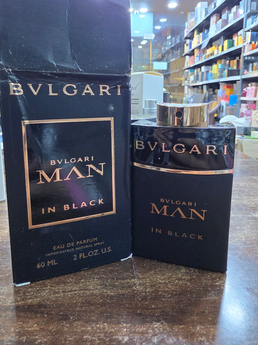 Tester Bvlgari Man In Black 60ml Edp