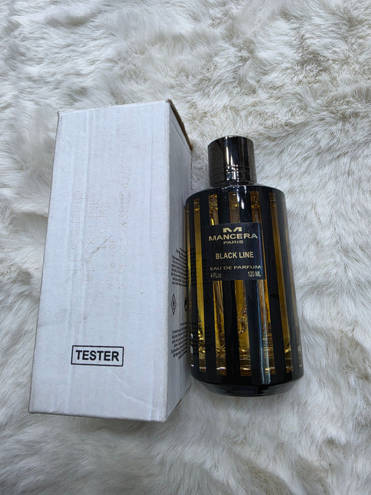 Tester Mancera Black Line 120ml Edp