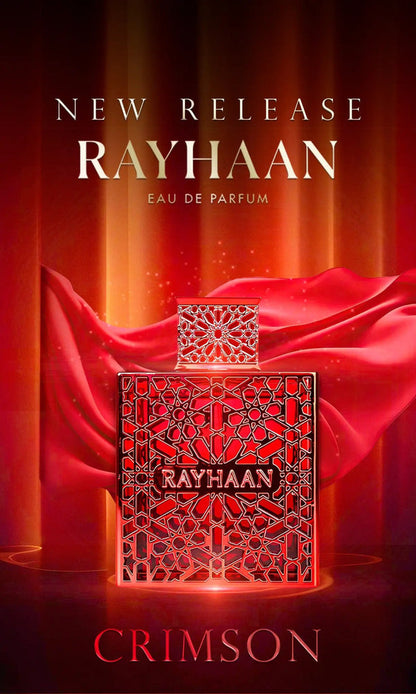 Rayhaan Crimson Eau De Parfum For Unisex