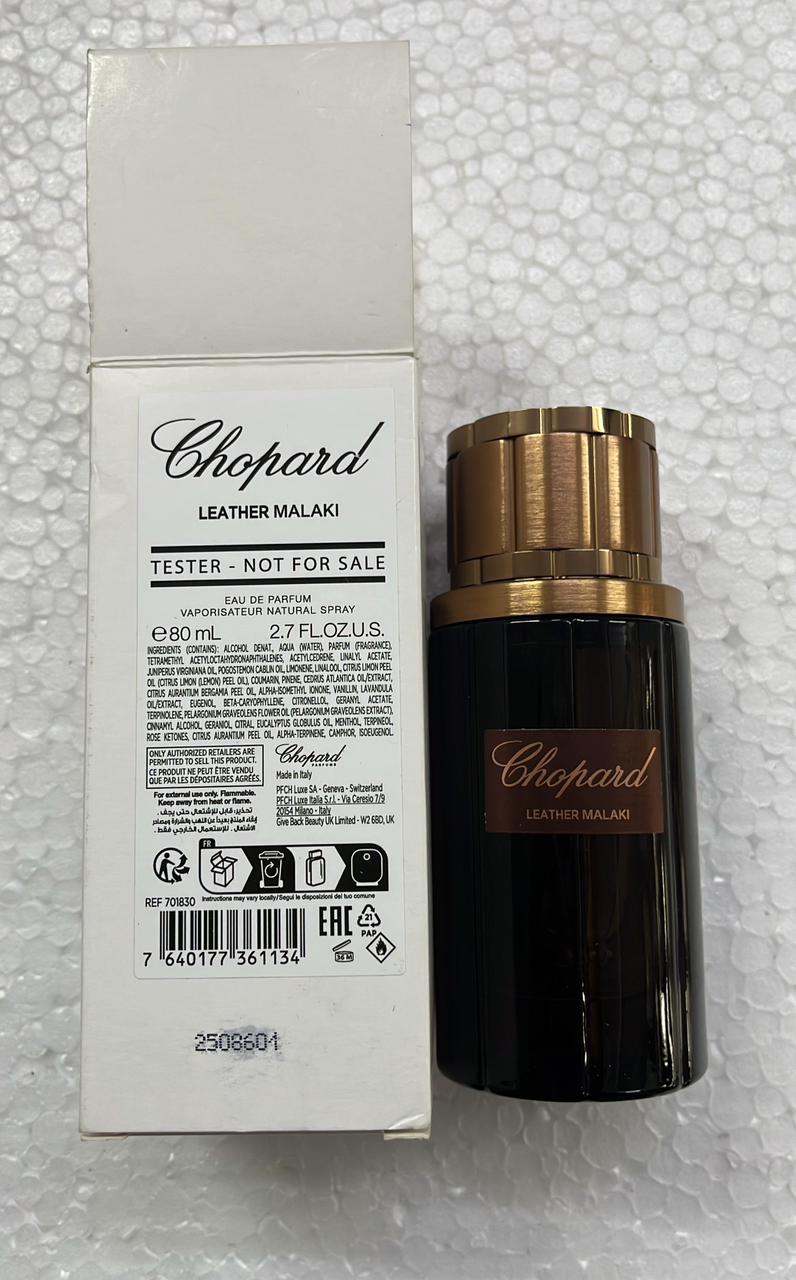 Tester Chopard Leather Malaki 80ml Edp