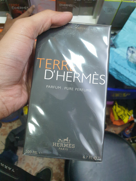 Terre D'hermes 200ML PURE Parfum