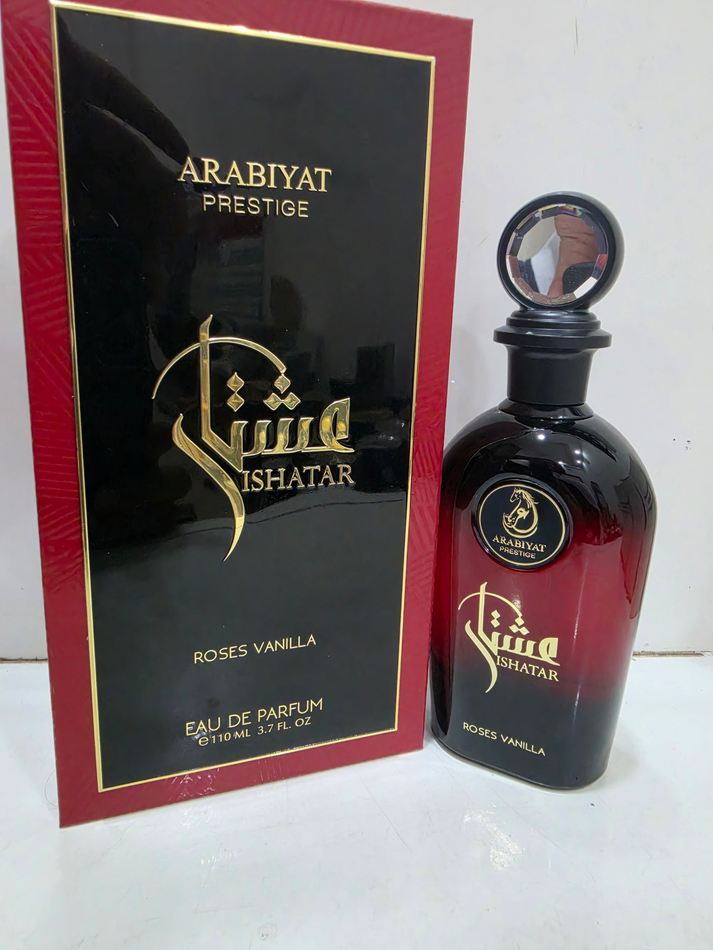 Tester Arabiyat Prestige Ishatar Roses Vanilla 110ml Edp
