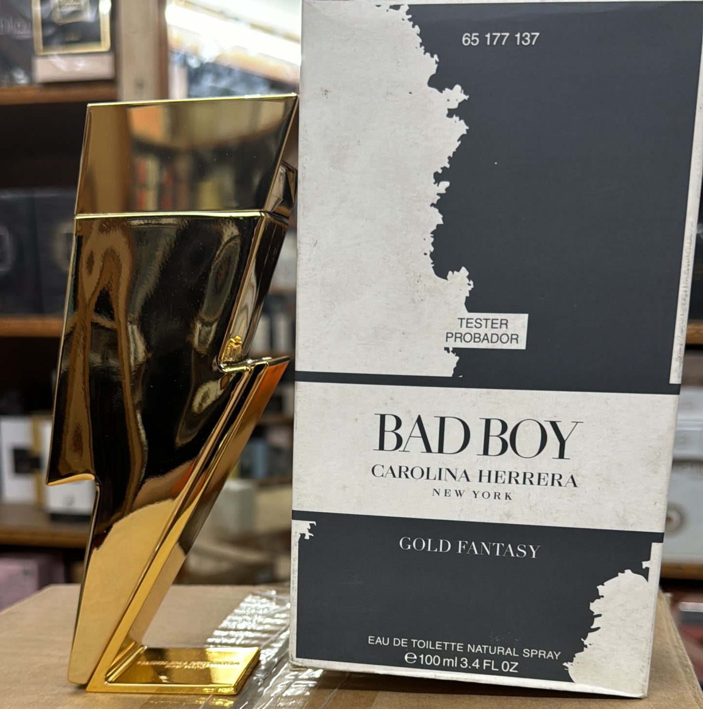 (TESTER) - Carolina Herrera Bad Boy Gold Fantasy 100ML EDT